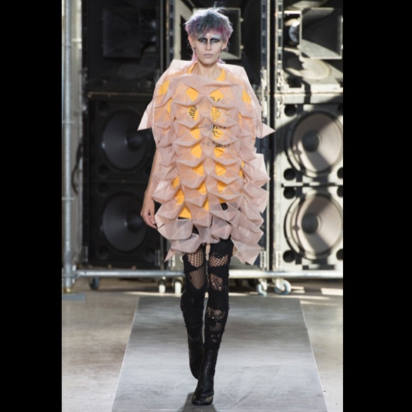 BNWT JUNYA WATANABE OS Runway Deconstructed Patchwork Tights HTF - Picture 11 of 12